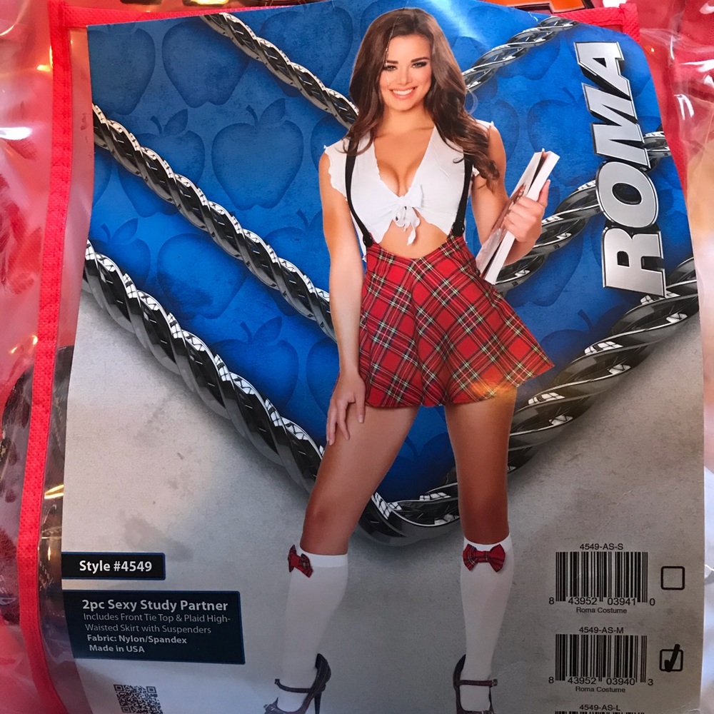 Sexy school girl costume